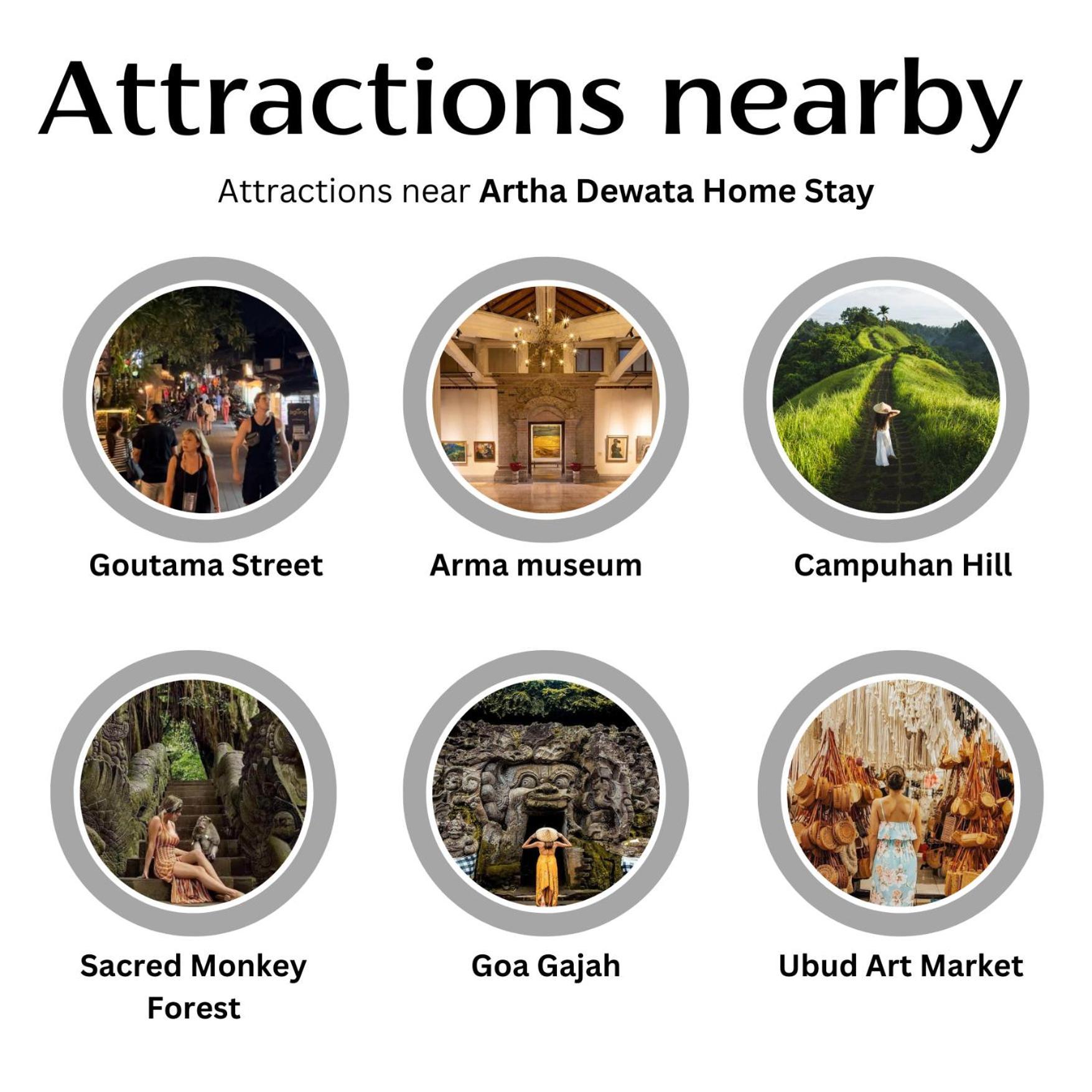 Artha Dewata Home Stay Ubud Eksteriør bilde